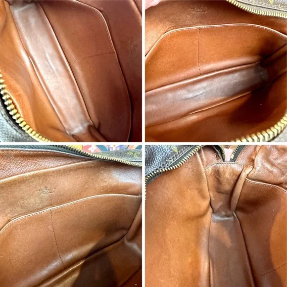 Louis Vuitton Trousse 28 cosmetic clutch crossbody bag with strap and charm - Picture 12 of 16